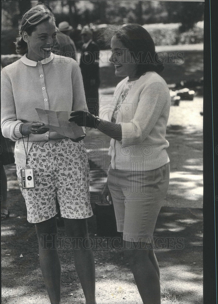 1966 Golfers Mrs. Ronald Kurz, and Susan Kurz-Historic Images