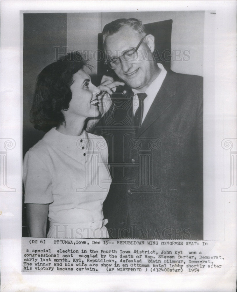 1959 John Kyl and his wife, Congressional-Historic Images