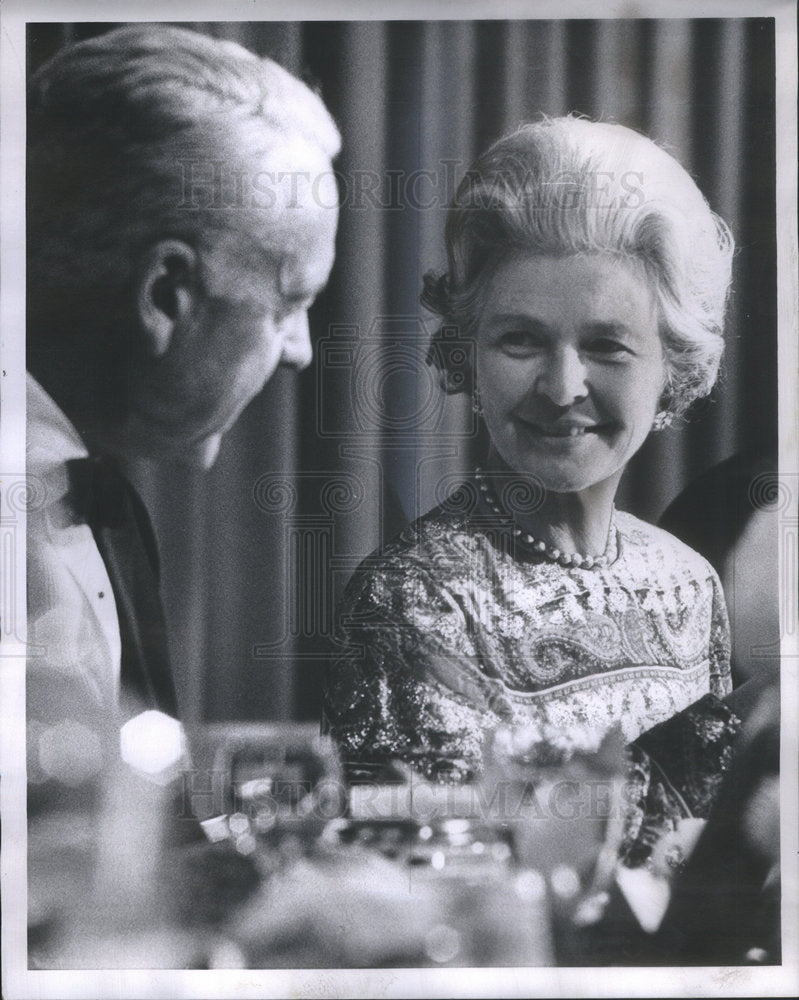 1969 Robert Hutchins Glen Lloyd Ravinia Festival Chairman-Historic Images