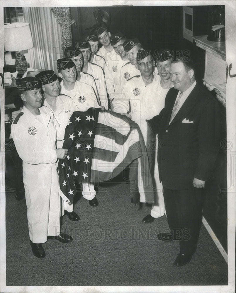1956 American Legion Guard Chicago Post National Convention-Historic Images