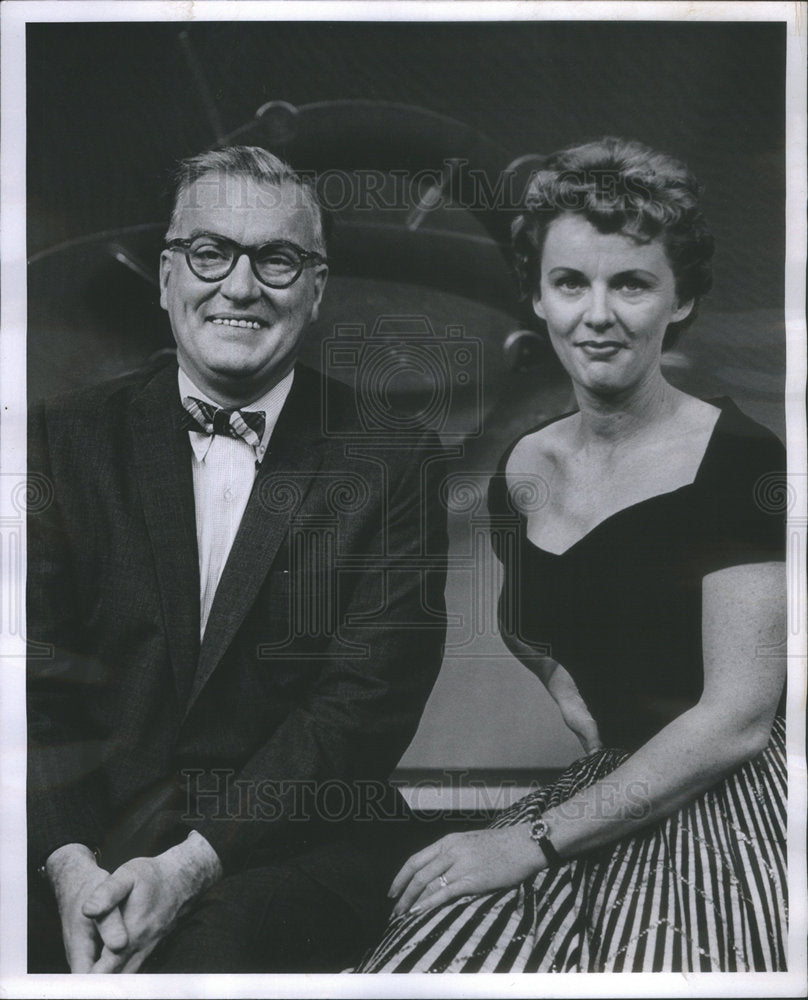 1958 Dave Garroway Katie Lee National Broadcasting Company Network-Historic Images