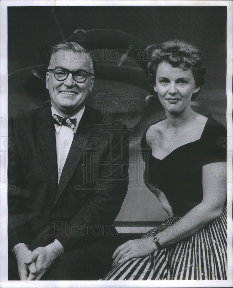 1958 Dave Garroway Katie Lee National Broadcasting Company Network-Historic Images