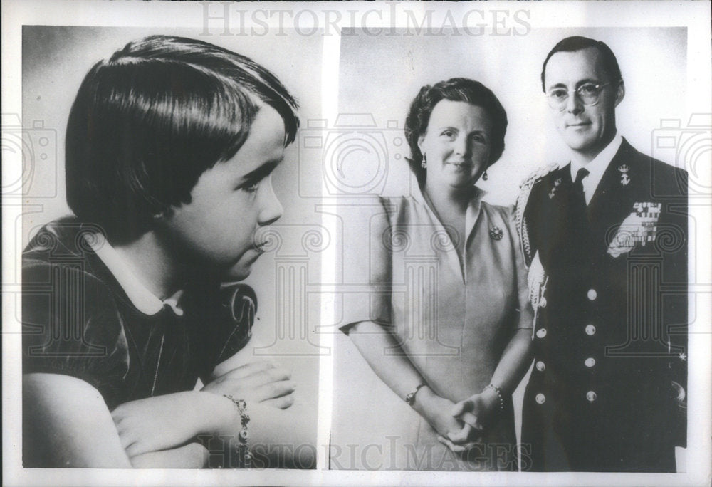 1956 Juliana Berhard Marijke Netherlands-Historic Images