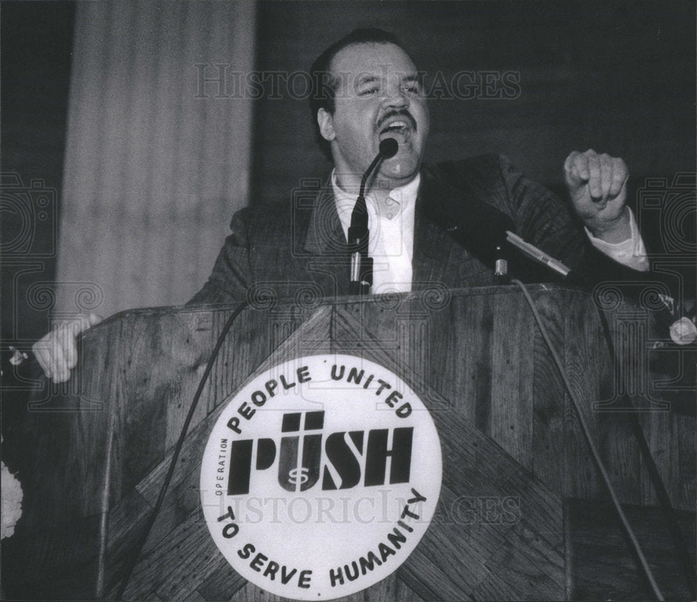 1990 Tyrone Crider, Push Headquarters-Historic Images