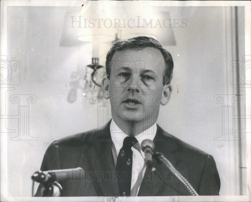 1968 John B. Criswell, Treasurer Democratic Party Convention-Historic Images