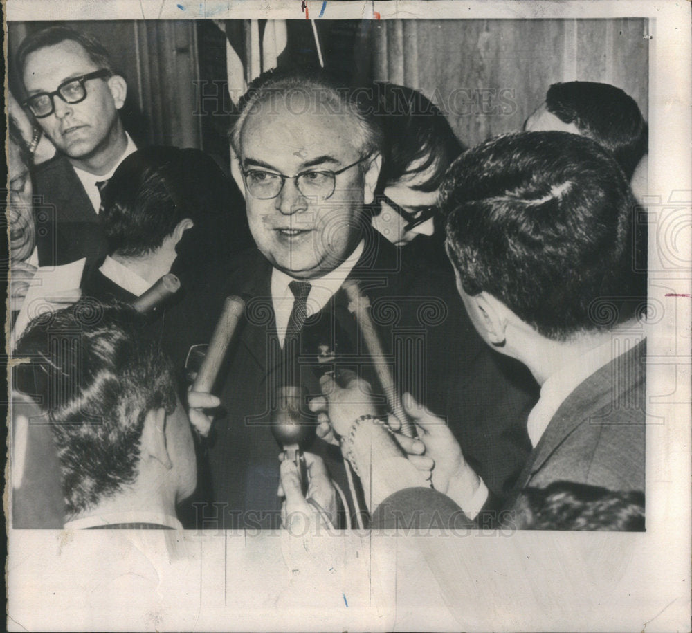 1965 Soviet Ambassador Anatoly F. DeBrynin-Historic Images