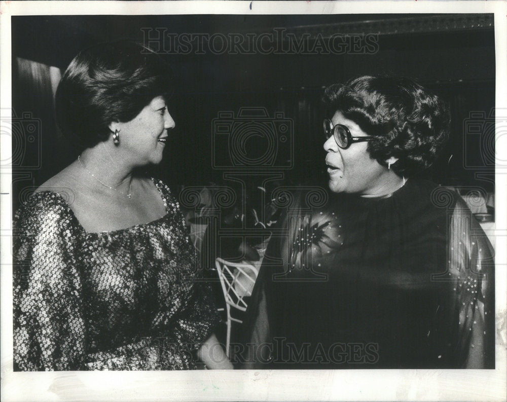 1979 Jewel Lafontant &amp; Rep. Cardis Collins-Historic Images