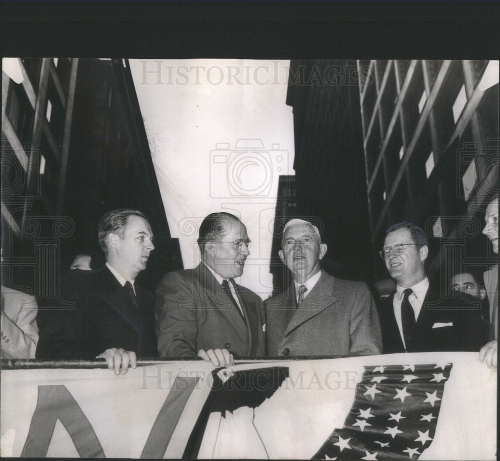 1954 Goy Stratton Secretary Agriculture Benson Mayor Kennelly Prince-Historic Images