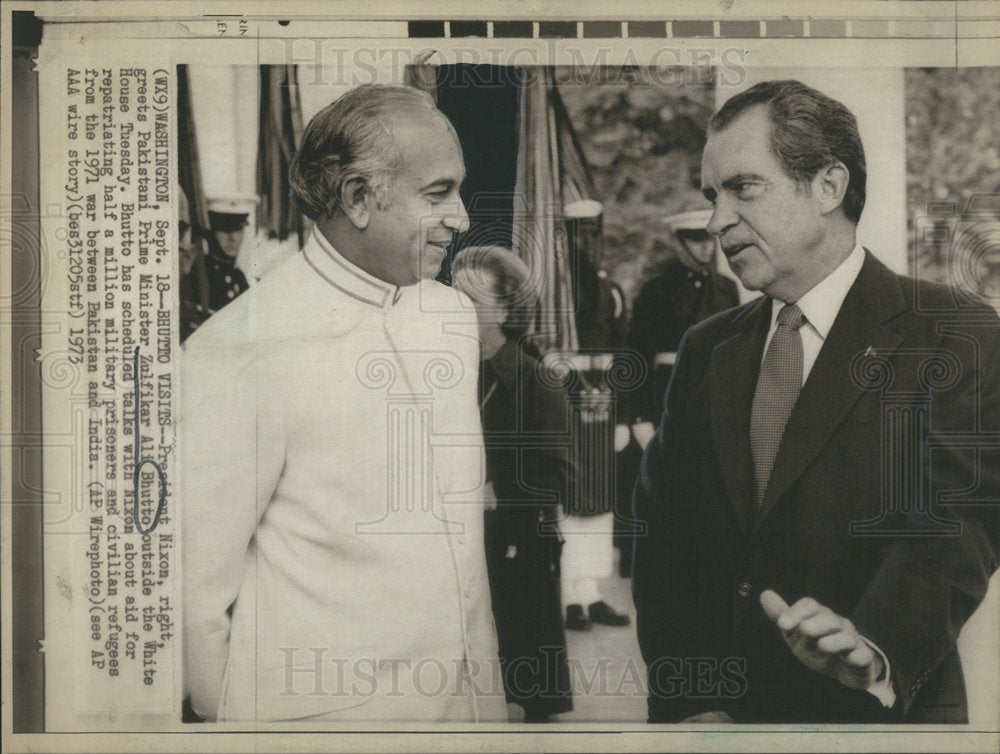 1973, Pakistan Prime Minister Zulfikar Ali Bhutto - RSC16599 - Historic Images