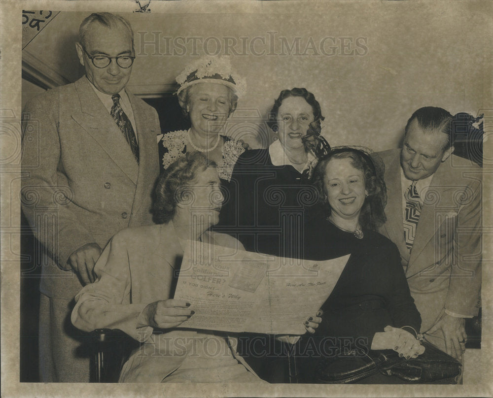 1949 Women Golf Lenz Bunte Graffis O'Toole Lengfeld Fessenden-Historic Images