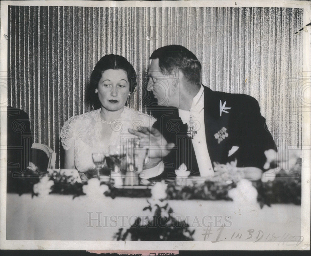 1939 Mrs. Edward J. Kelly/Crown Prince Frederik Denmark-Historic Images