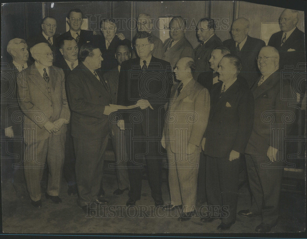 1946 Democratic Candidate Selection for Mayor at Mayor's Office-Historic Images