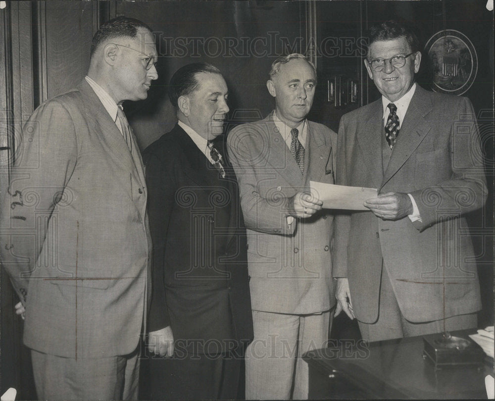 1946 Mayor Kelly General Chairman and Senator Richard J. Dalay-Historic Images