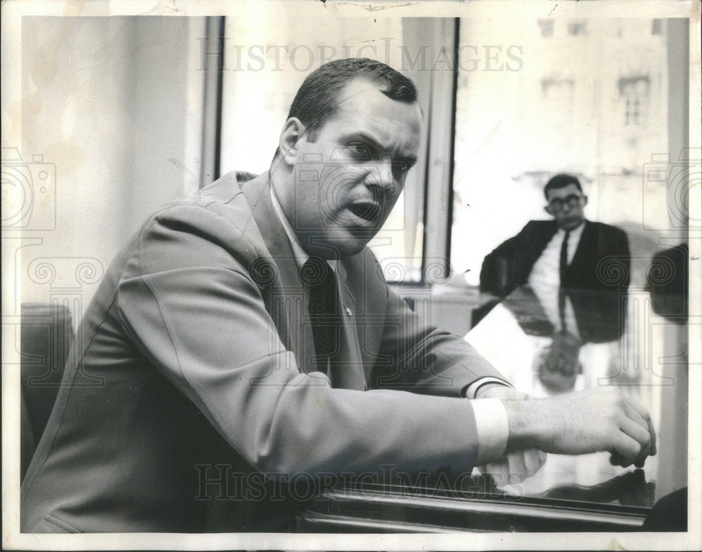 1963 Press Photo Edward Patrick Kelly/President/Apollo Savings &amp; Loan/Chicago - Historic Images