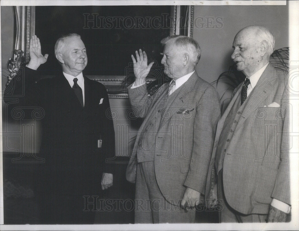 1936 Press Photo Senator Scott M Loftin Taking Oath - Historic Images