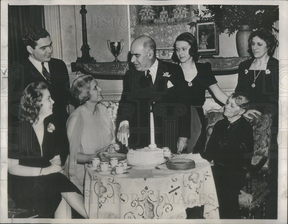 1941 Press Photo Herbert Lehman daughter Hida Jane Boris Vadetsky Elkton Walter - Historic Images