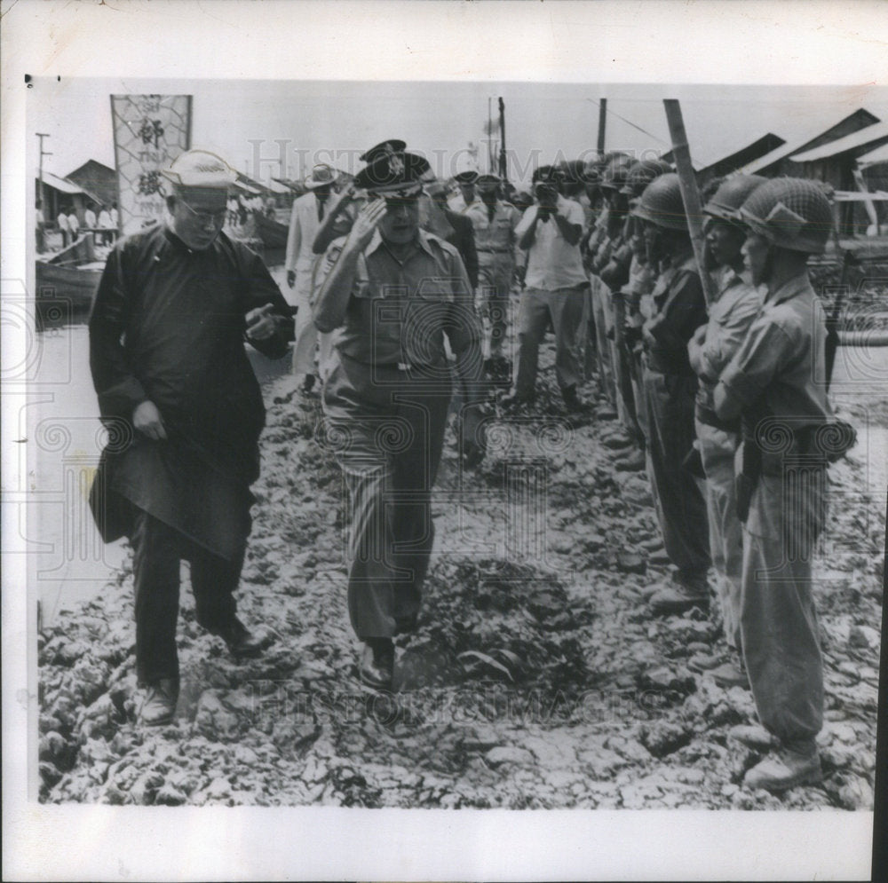 1962 General Lyman Lemnitzer America Tinh Hung South Viet Nam Roamn - Historic Images