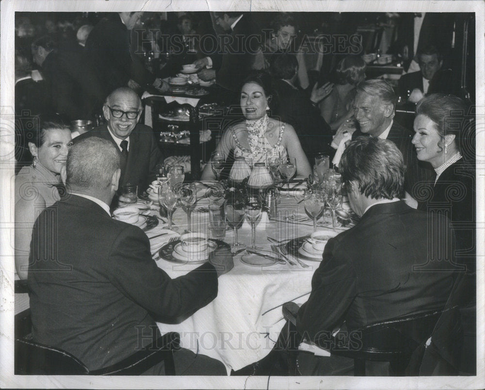 1970 Press Photo Freddie Friedlob Douglas Fairbanks Leon Mandel Bertrand Open - Historic Images
