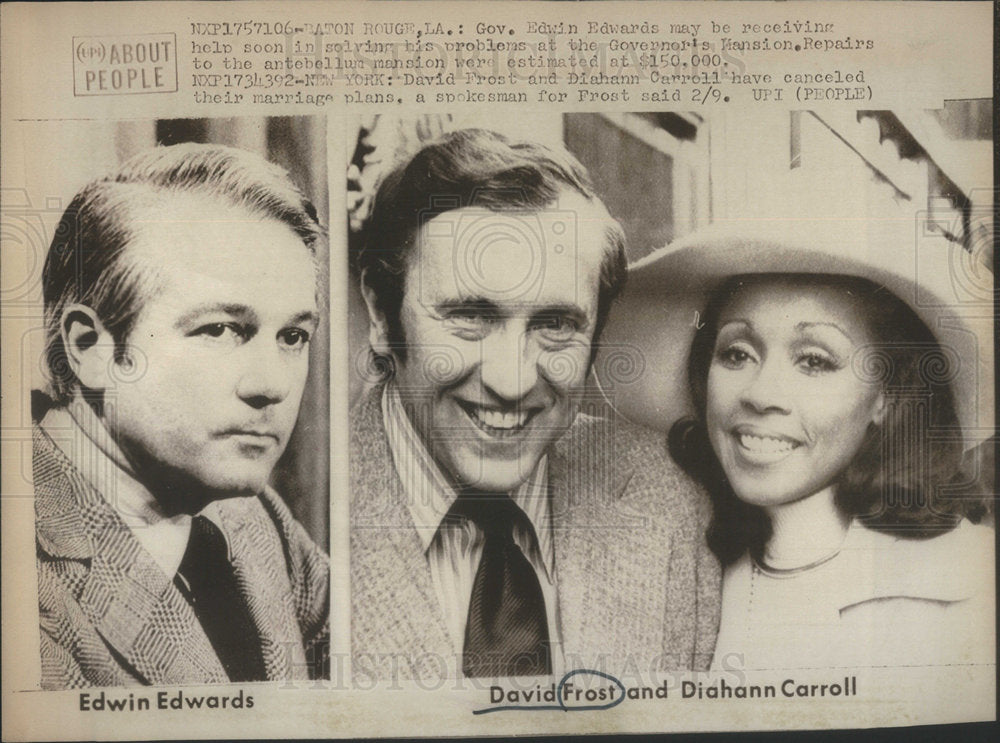 Government Edwin Edwards Receive Solve Hid Problem Governor David-Historic Images