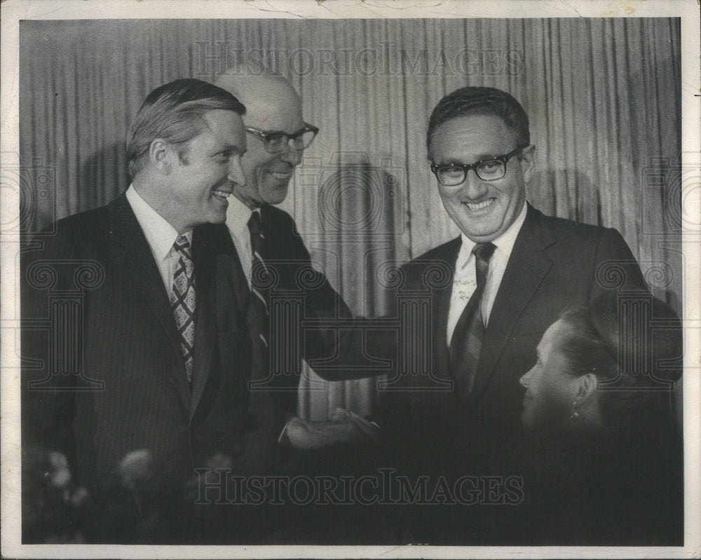 1971 Henry Kissinger Percy Robert Ingersoll chairman Ogilvie dinner - Historic Images