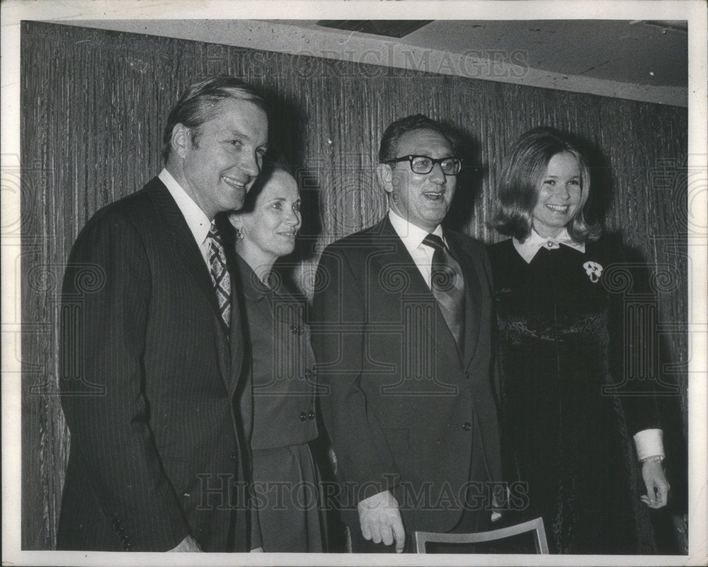 1971 Percy Ogilivie Kissinger Sharon Percy Hilton Hotel-Historic Images