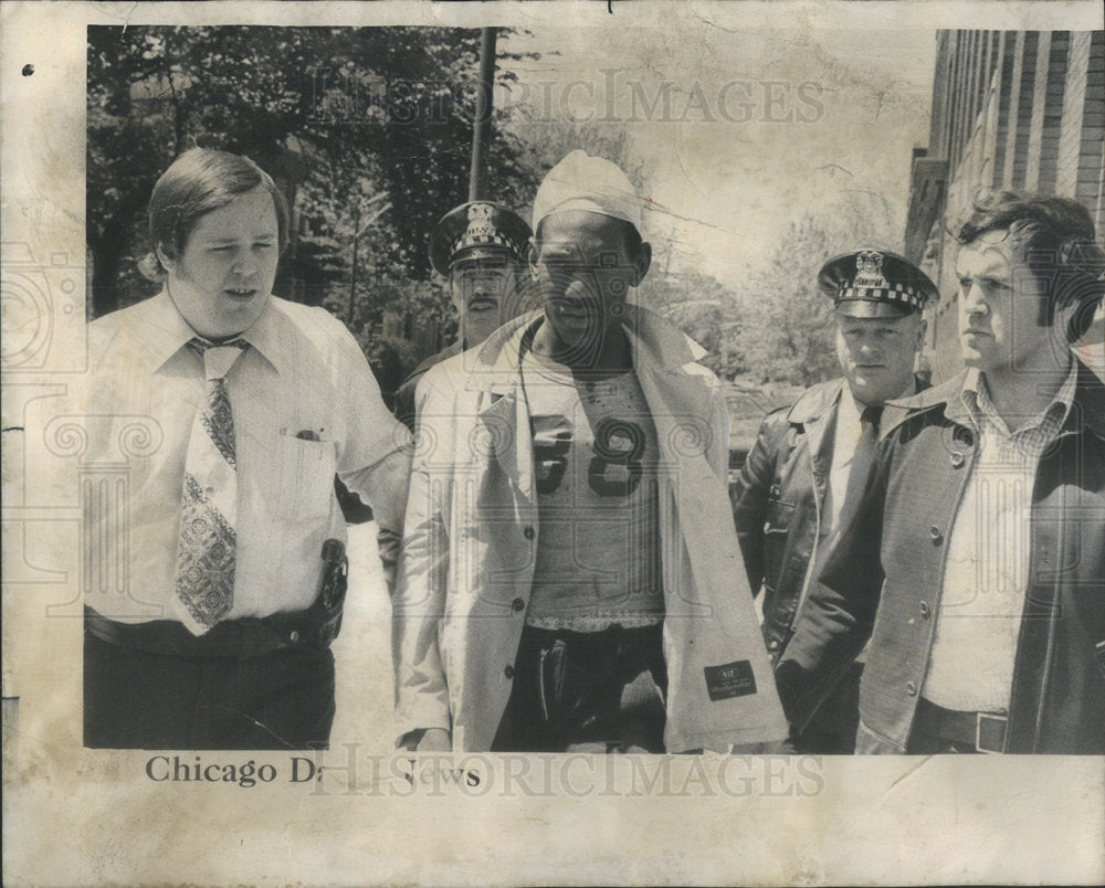 1976 Harry Jenkins & Investigators Joseph McMahon and Neil Sullivan - Historic Images