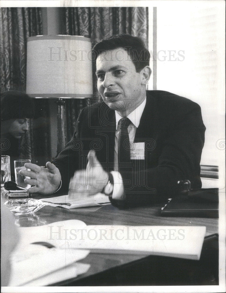 1965 Dr. Stanley Lieberson Conduction Press Conference on Race-Historic Images