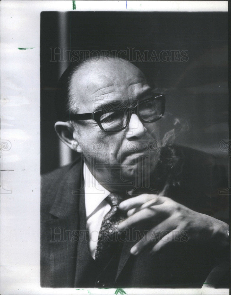 1972 Attorney Morris Liebman Illinois - Historic Images