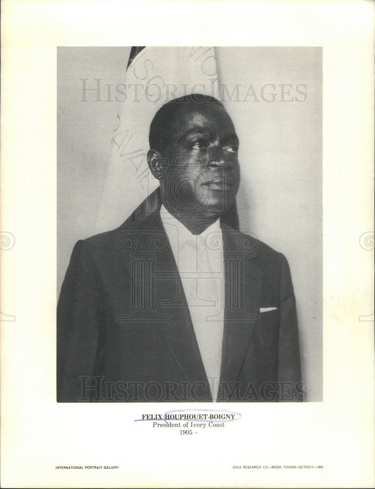 1968 Félix Houphouët Boigny French Parliament ministerial government-Historic Images
