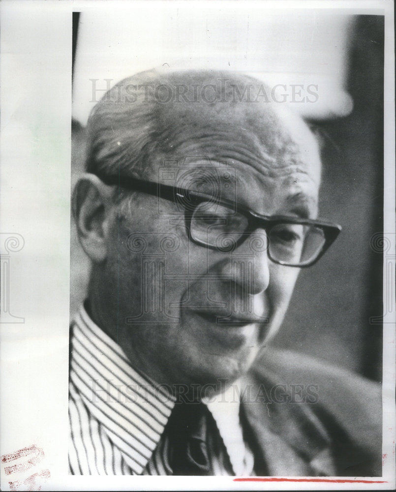 1977 Samuel Arthur Lichtmann Chairman Chicago Historical Chairman-Historic Images