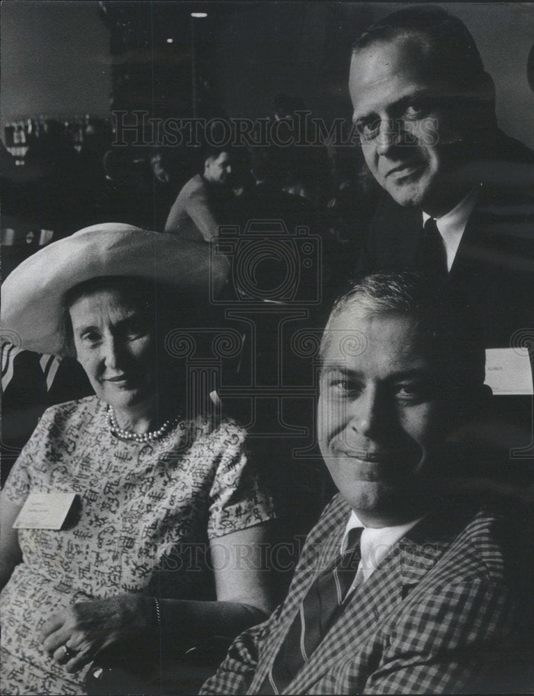 1964 Press Photo John Krug Bayne Freeland  At National Farm City Commission - Historic Images