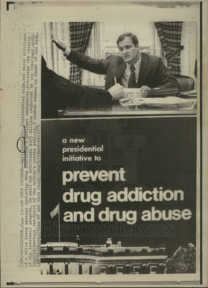 1971 Egil Krogh Jr. American Lawyer & Government Aide-Historic Images