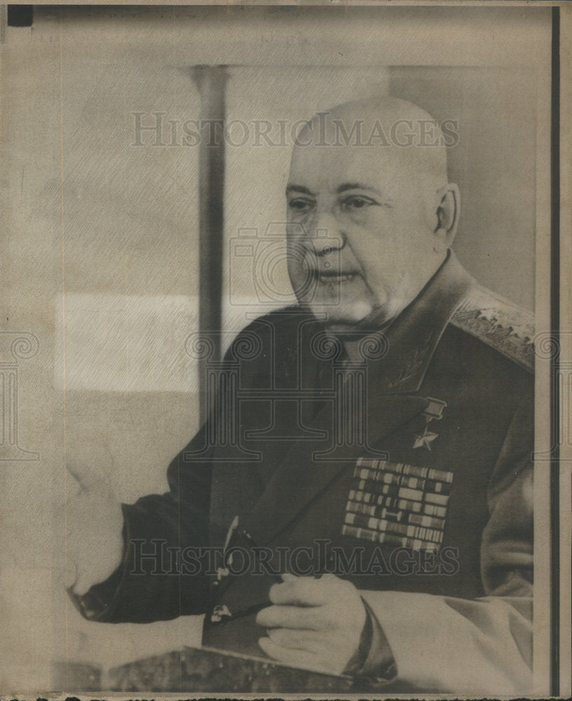 1967 General Pavel Kurochkin Soviet Military Leader Head Military - Historic Images