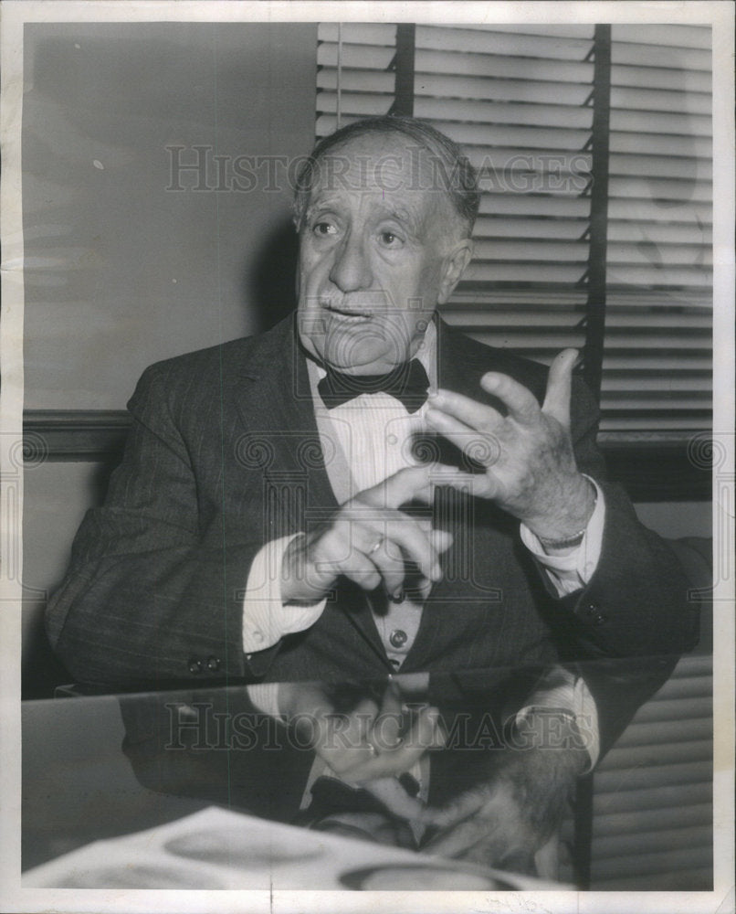 1962 Press Photo Dr Victor Andres Belaunde Peruvian UN Representative - Historic Images