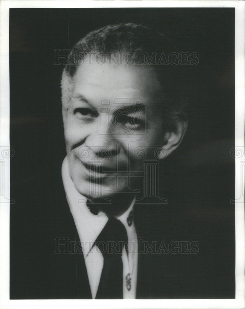 Press Photo Bill Berg Television - Historic Images