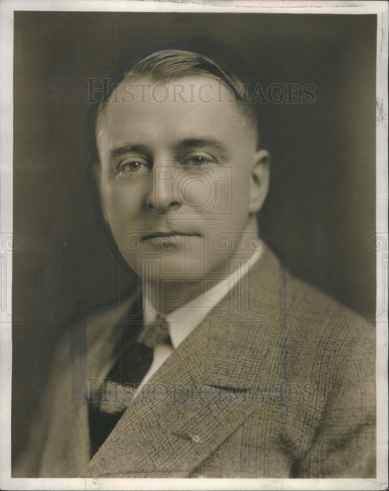 1921 George Berry Secretary Of Hamilton Club And Member Of Law Firm - Historic Images