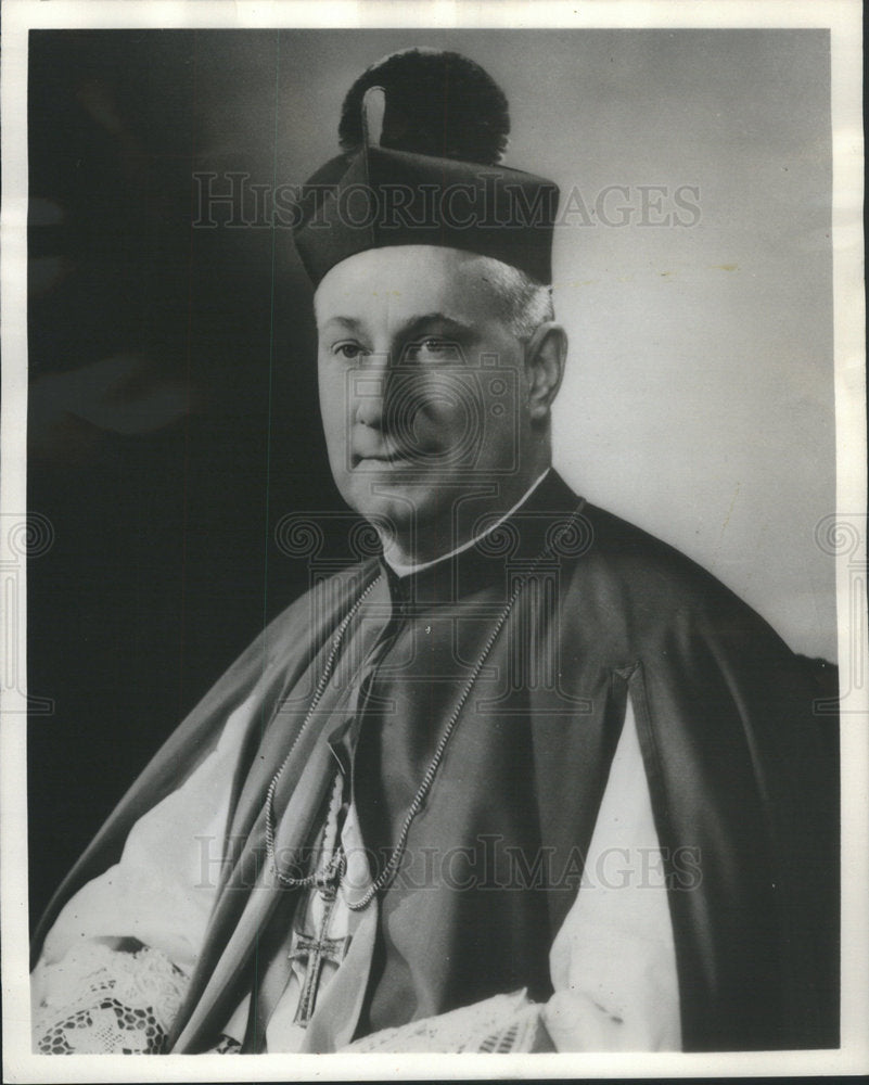 1962 Archbishop William Cousins Chairman social Action department-Historic Images