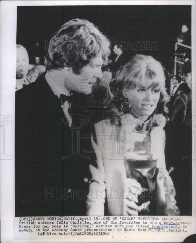 1966 British Julie Christie Oscar Darling Favorite Santa Monica-Historic Images