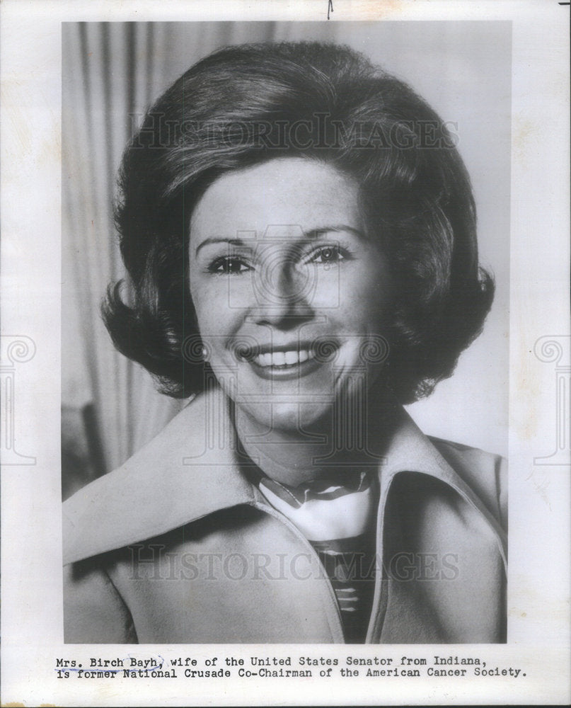 1976 United States Indiana Senator Mrs. Birch Bayh-Historic Images