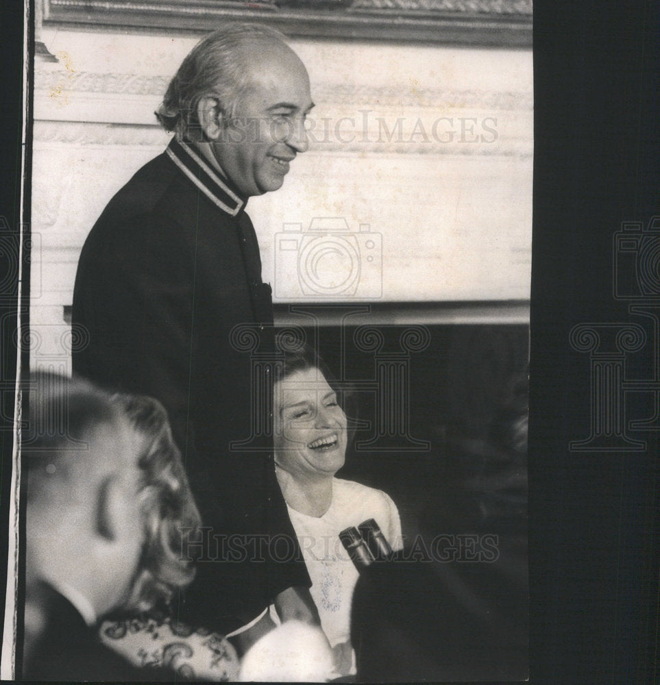 1978 Prime Minister Of Pakistan Ali Bhutto W/ 1st Lady Betty Ford-Historic Images