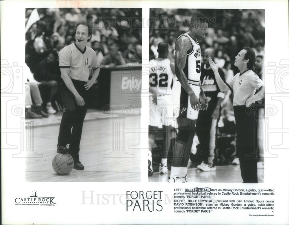 Press Photo Billy Crystal Stars as Mickey Gordon in Comedy, "Forger Paris" - Historic Images