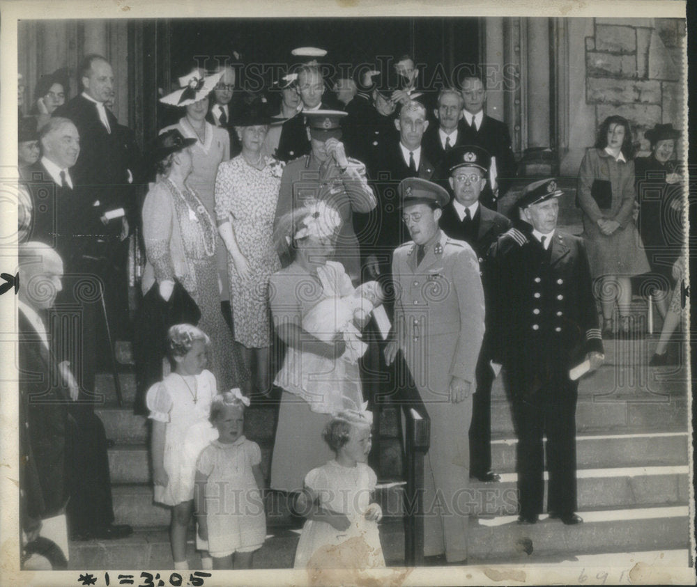 1943 Princess Juliana Prince Bernhard Margritt Francisca Netherlands-Historic Images