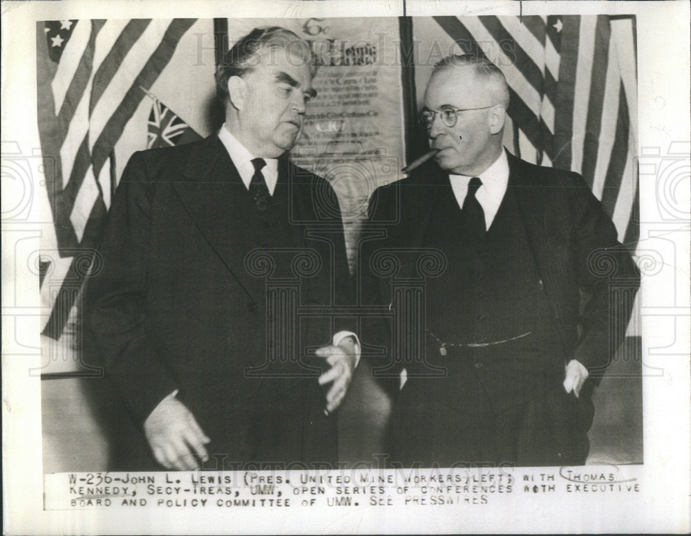  THOMAS KENNEDY MINER PRESIDENT UNITED MINE WORKERS AMERICA-Historic Images