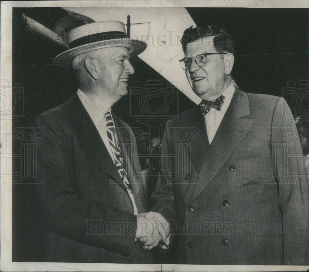 1948 Chicago Mayors Martin Kennelly and Edward J. Kelly-Historic Images