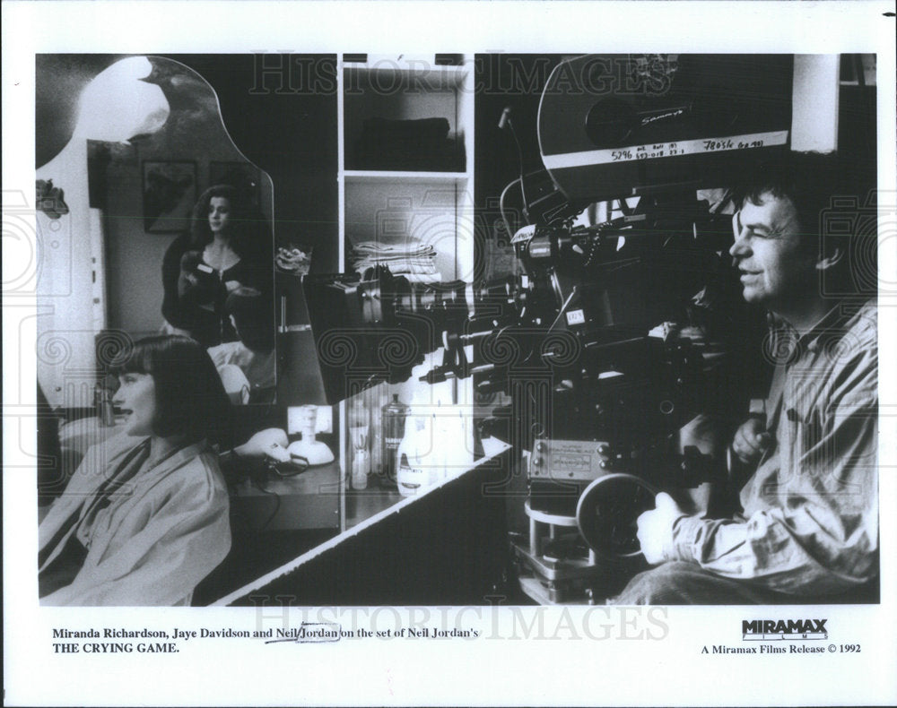 1993 Press Photo Niel Jordan on the set of The Crying Game - RSC21545 - Historic Images