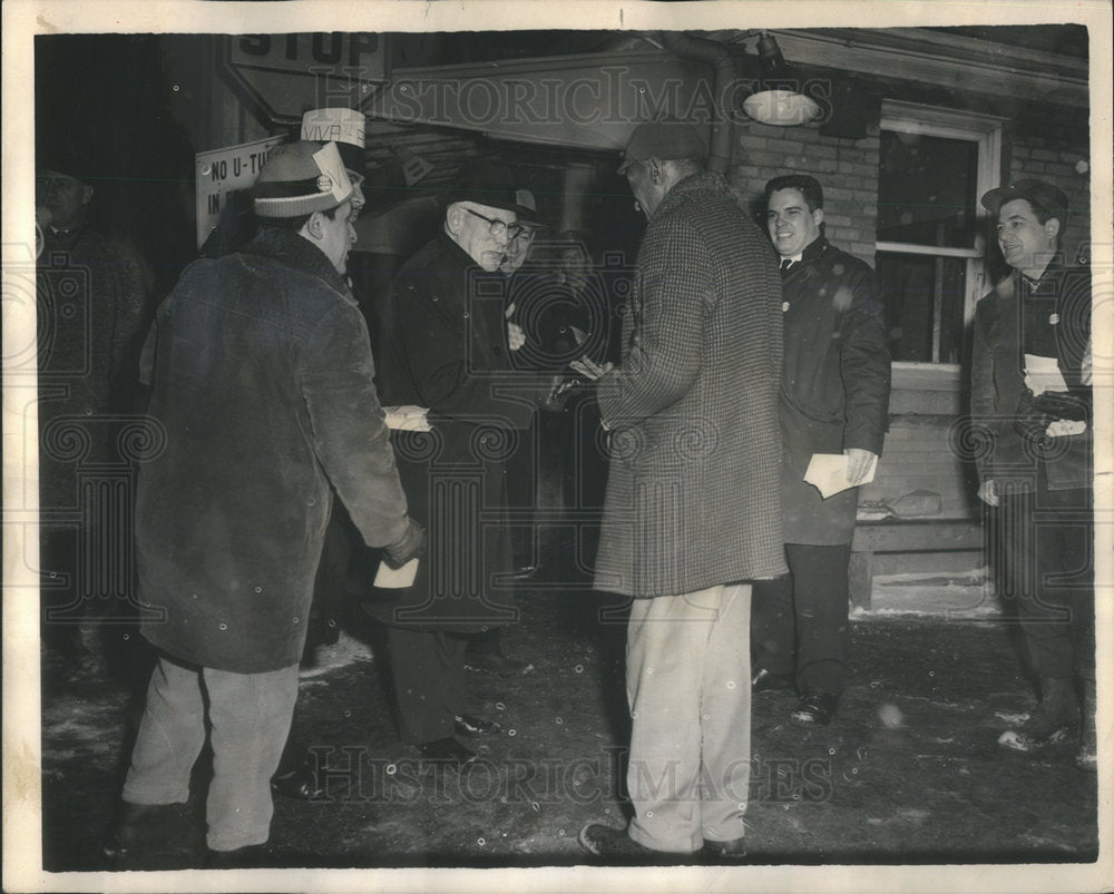 1965 Press Photo I.W. Abel Campaign For President/United Steel Workers Union - Historic Images