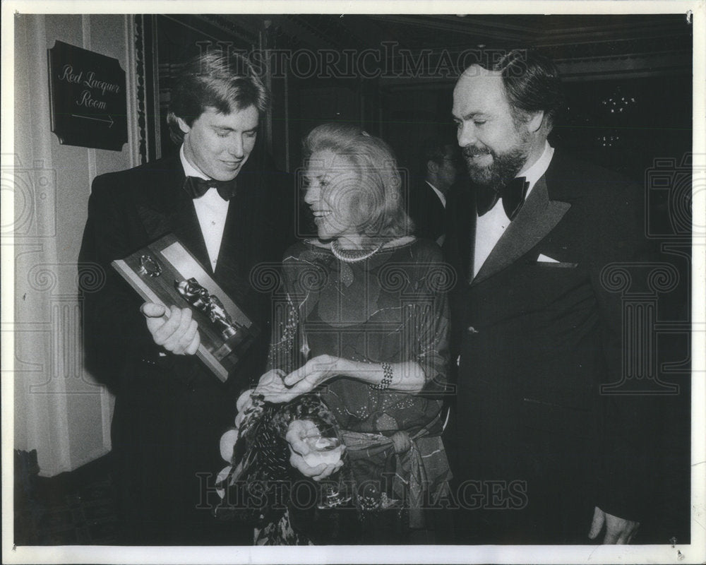 1981 Russ Smith, Hope Abelson and Nicholas Ruddel of Chicago - Historic Images