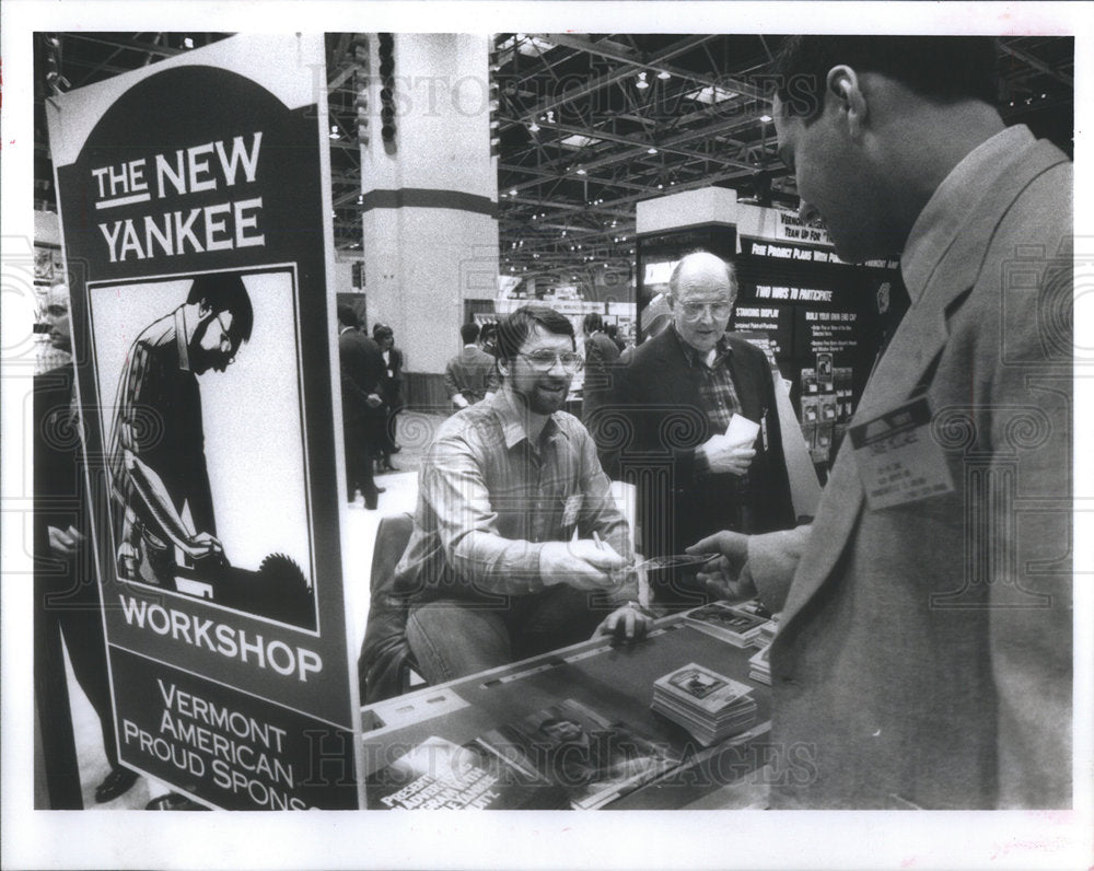 1991 Celebrity carpenter Norm Abraham National Home Center Show - Historic Images