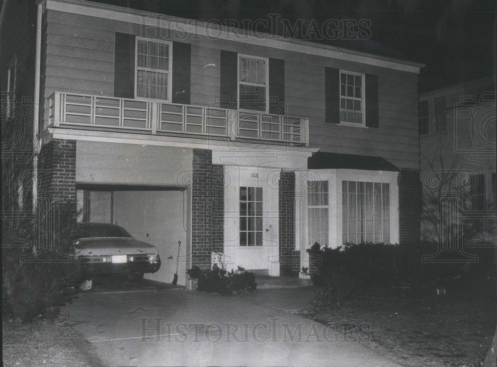 1970 Home of Slain Mrs Phyllis Adams - Historic Images