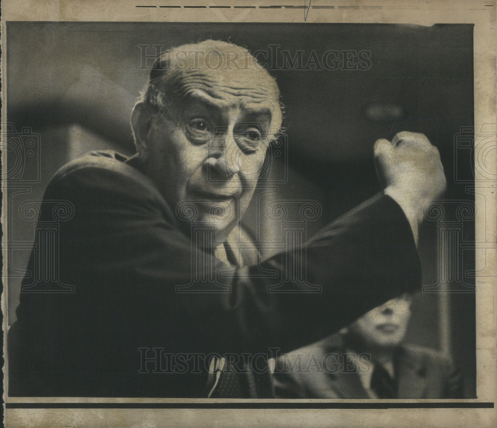 1973 President Nixon's Economic Adviser William Fellner  - Historic Images